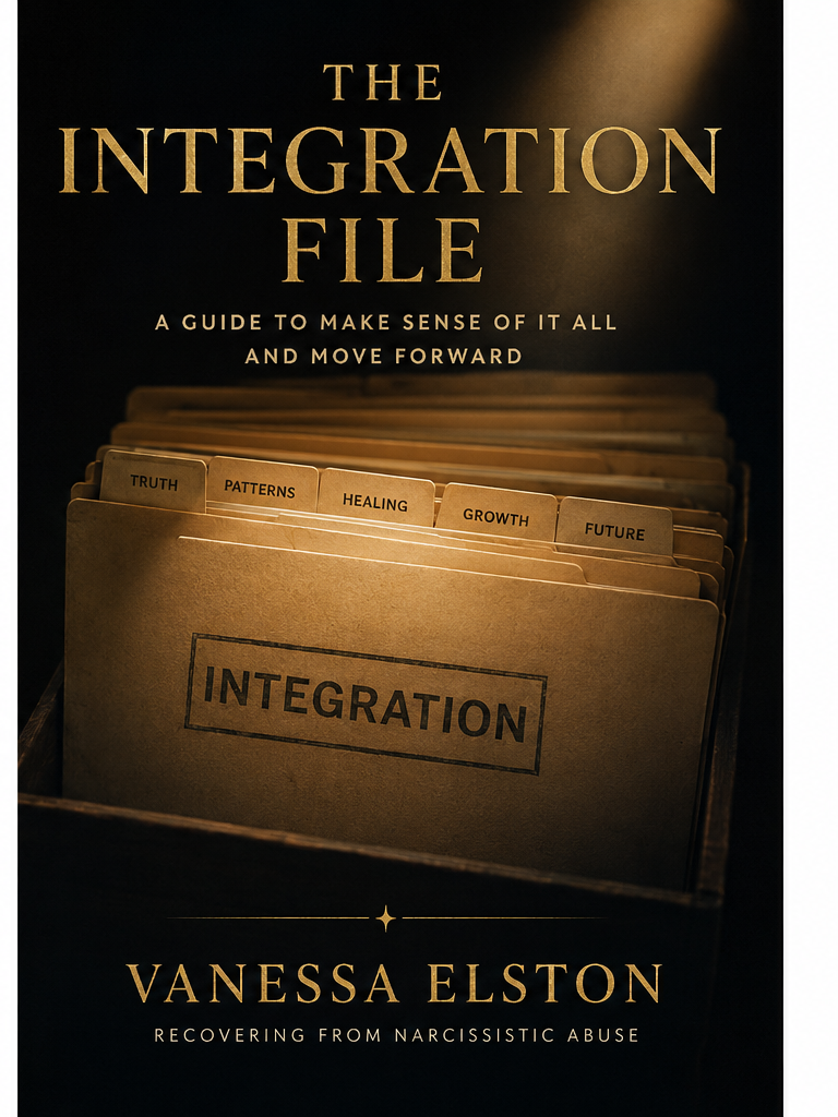 The Integration File workbook cover by Vanessa Elston